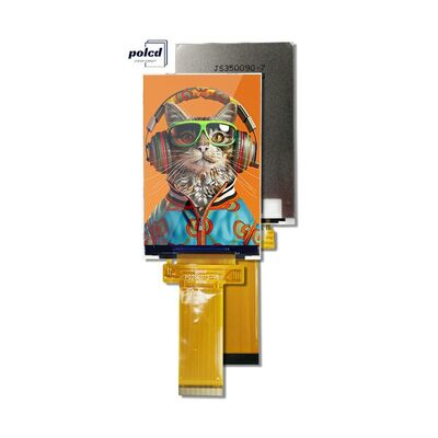 Polcd 3.5 بوصة QVGA شاشة LCD مع 320x480 دقة MCU SPI واجهة اللمس لوحة 3.5 