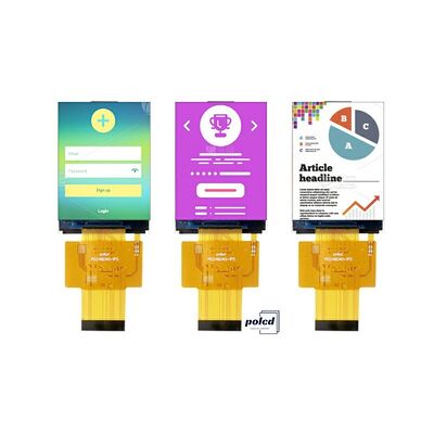 وحدة شاشة LCD TFT IPS صغيرة بحجم 2.4 بوصة من Polcd، لوحة شاشة LCD صغيرة الحجم ذات 40 سنًا، 240x320