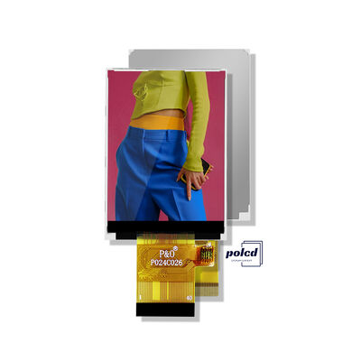 Polcd 2.4 بوصة St7789v محرك ic 8080 MCU شاشة TFT عالية الوضوح