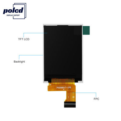 Polcd 262K 2.4 مم 2 بوصة شاشة LCD ST7789V IPS TFT LCD عرض 240X320