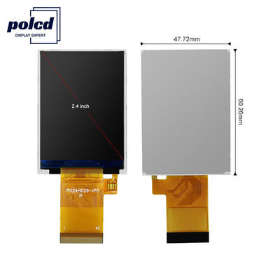 شاشة تعمل باللمس Polcd 350 Nit Tft 2.4 بوصة 16 بت شاشة LCD ISO9001
