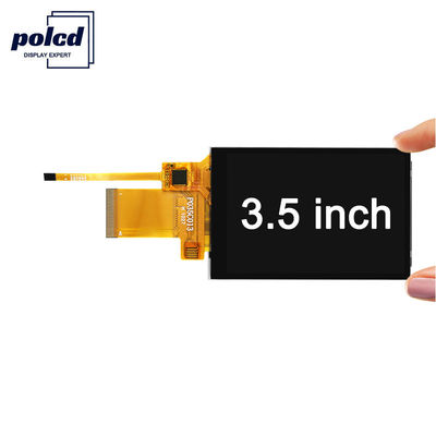 Polcd ST7796S 3.5 Lcd Tft Display Rgb RoHS 18 Bit Lcd للتطبيقات الطبية