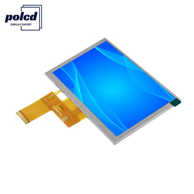 Polcd 40 Pin ST7262 5in Lcd Display 800X480 IPS TFT LCD Display Transmissive